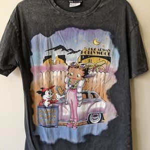 ZARA Betty Boop Graphic vintage style T-shirt
